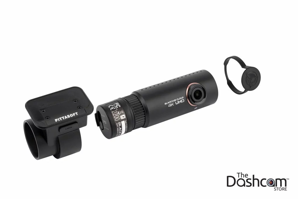 Dark DR900S-1CH Single Lens 4K GPS WiFi Cloud-Capable Dashcam w/ 128 GB Memory Card