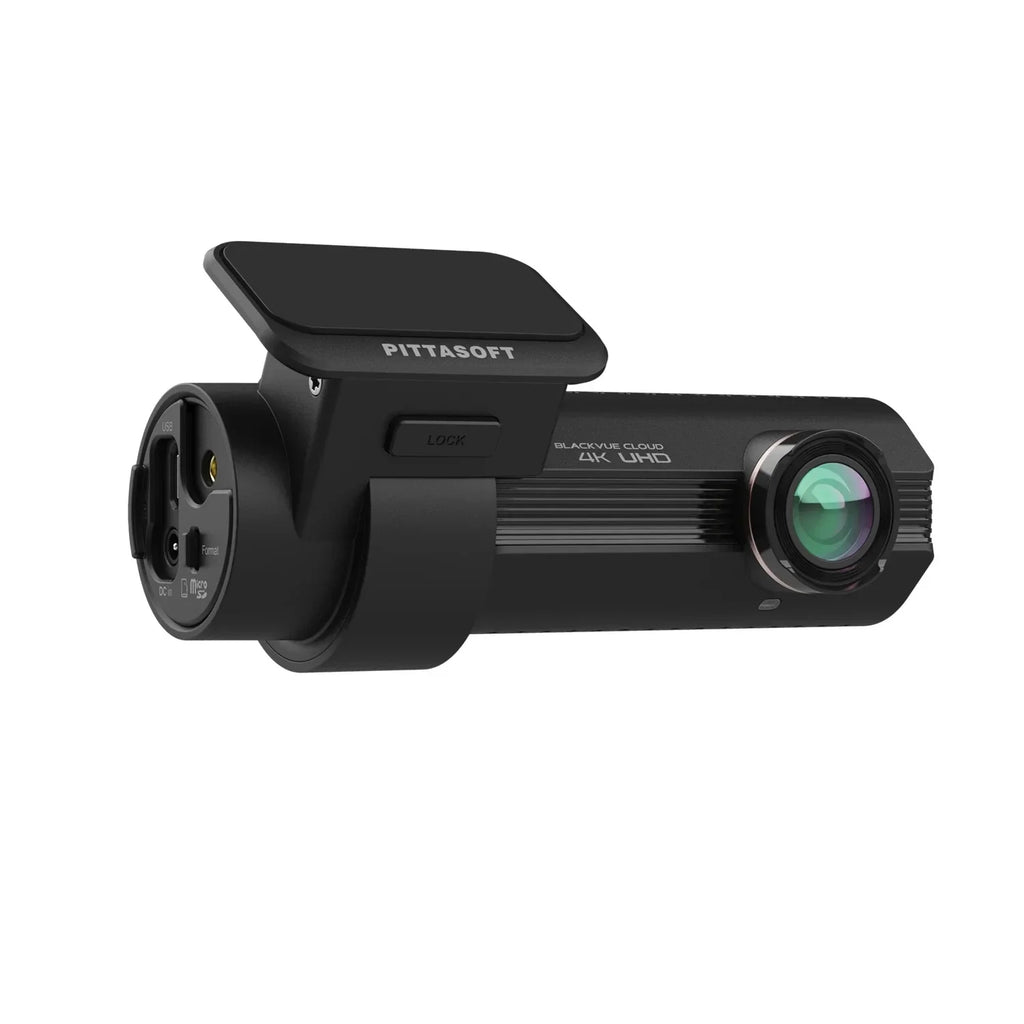 Ebony Dash Cam Front DR970X-1CH Plus | 4K UHD Cloud Dashcam | Starvis 2 CMOS Sensor | Built-in Wi-Fi, GPS, Parking Mode | LTE and Mobile Hotspot via Optional LTE Module