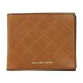 Andy Mens Leatehr Slim Billfold Bi-Fold Wallet (Luggage)