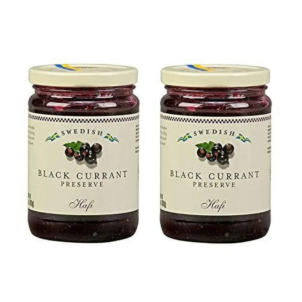 Hafi Dark Currant Preserve - 14.1 Oz Per Jar - 2 Pack
