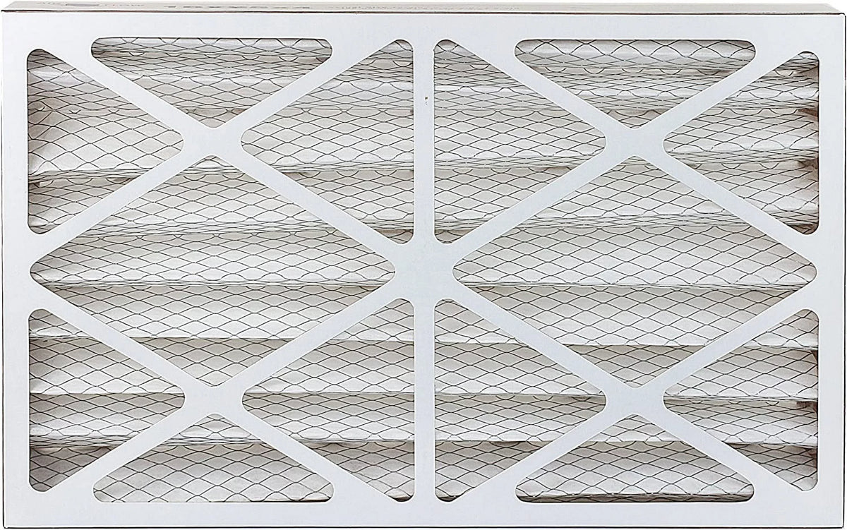 Filterbuy 10x25x4 MERV 8 Pleated HVAC AC Furnace Air Filters (2-Pack)