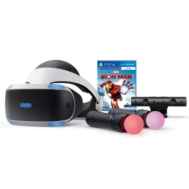 2022 Holiday Bundle: PlayStation_PS5 Gaming Console (Digital Version) with God of War (GOW) Ragnarök + PlayStation_VR Marvel’s Iron Man VR_Bundle