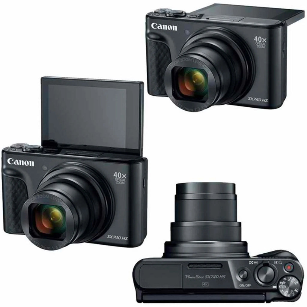 PowerShot SX740 HS 20.3MP Digital Camera Jet with 64GB Memory card