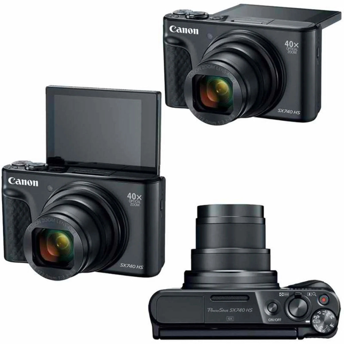 PowerShot SX740 HS 20.3MP Digital Camera Jet with 64GB Memory card