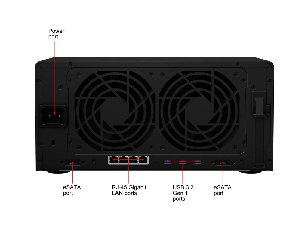 Synology 8 bay NAS DiskStation DS1821+ (Diskless)