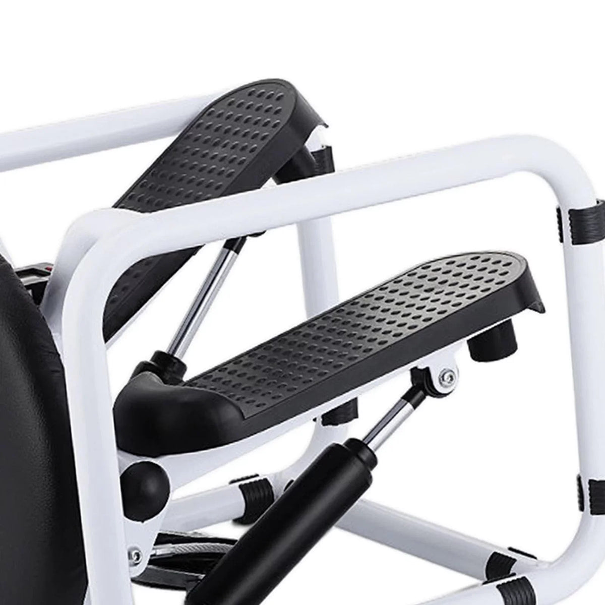 ,multifunctional fitness stepper workout home,electronic display exercise s,stepping machine mute fitness stainless steel,household leg arm full body Ebony