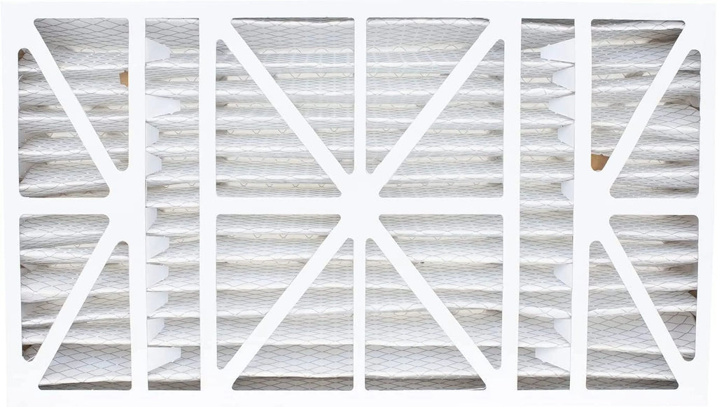 Filterbuy 15.75x27.63x3.50 MERV 8 Pleated HVAC AC Furnace Air Filters for Aprilaire Space-Gard 104/2140 (2-Pack)