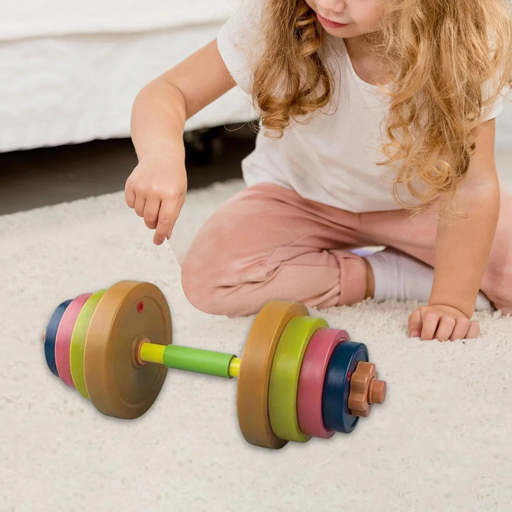 DOLITY Kids Exercise Load Toys Fitness Toys Dumbbells for Children Girls Kids 3~8 B