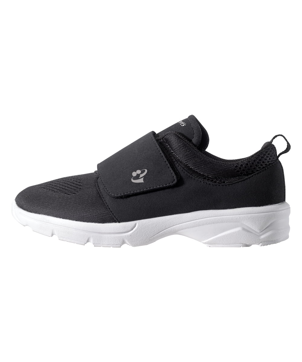 Women’s Mass Easy Walker Wide Shoes for Seniors, 6, Dark