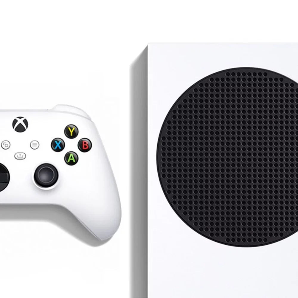 Xbox Series S All-Digital 512 GB Console White (Disc-Free Gaming), One Xbox Wireless Controller, 1440p Resolution, Up to 120FPS, Wi-Fi, with Batteries and Charger Accessories Set and more