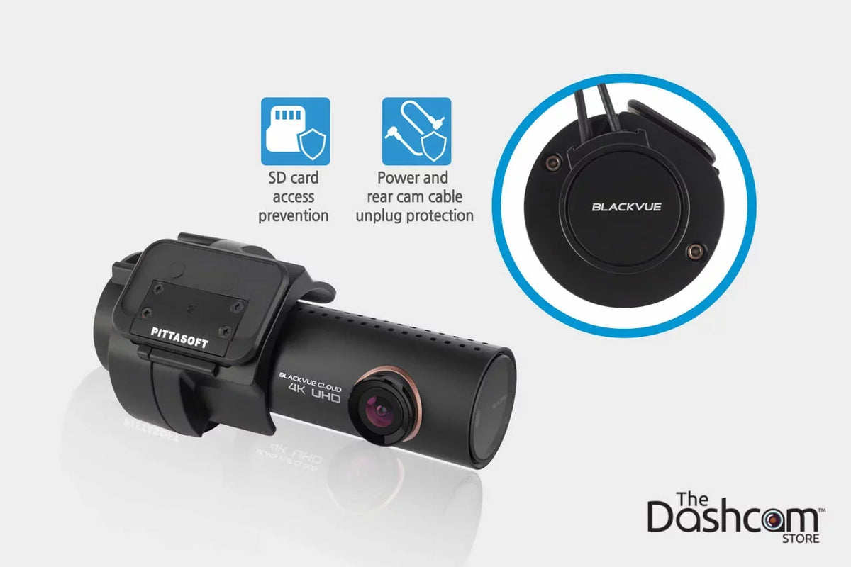Dark DR900S-1CH Single Lens 4K GPS WiFi Cloud-Capable Dashcam w/ 128 GB Memory Card