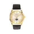 Men's Bulova Ebony Tennessee-Martin Skyhawks Stainless Steel Watch with Leather Band