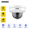 ANNKE 8MP 4K 4X Motorized Varifocals PoE Dome Security Camera,Support 2-Way Audio,Person/Vehicle Detection