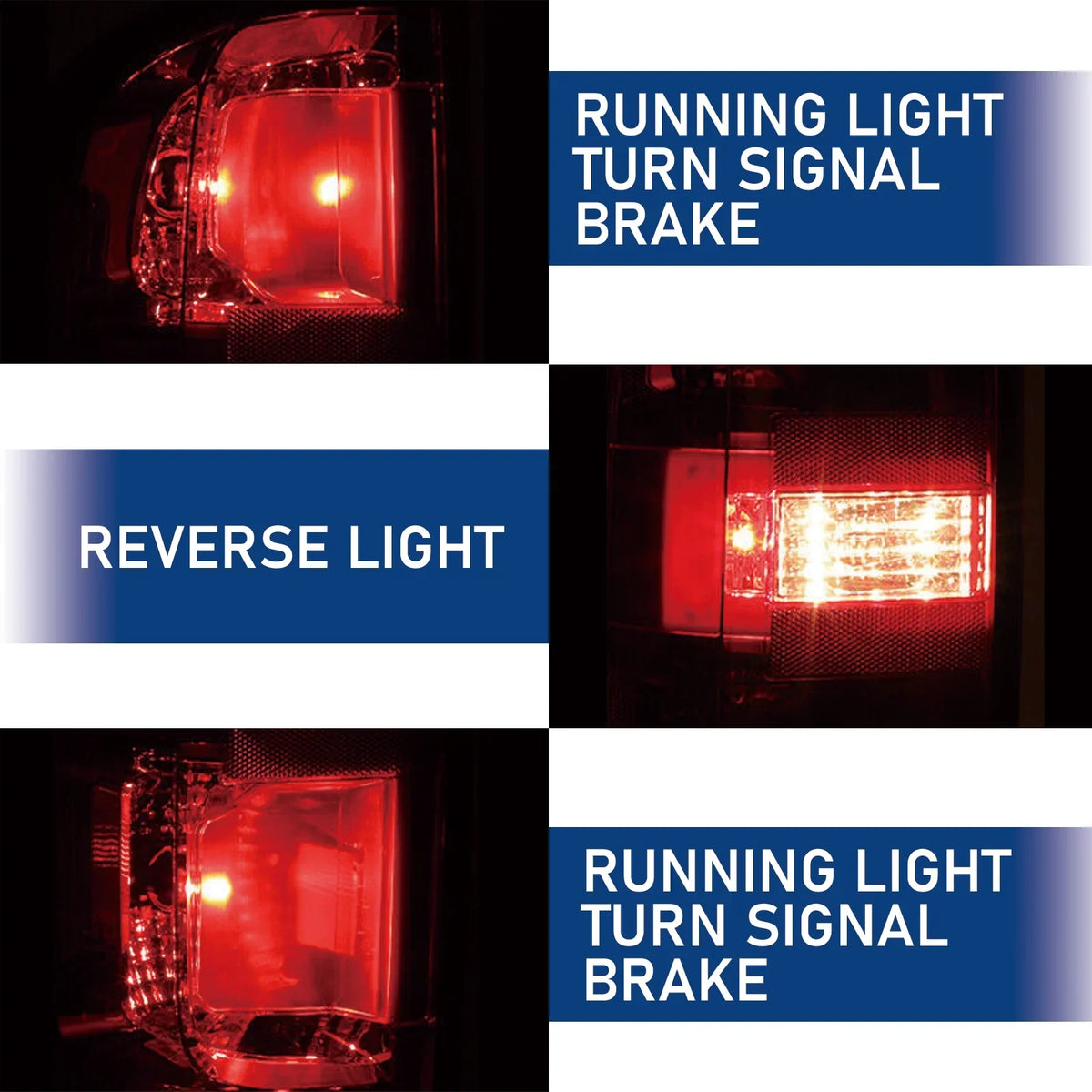 BoardRoad Fit for 2015-2022 Chevy Colorado Factory Tail Light Brake Lamp Left + Right Side