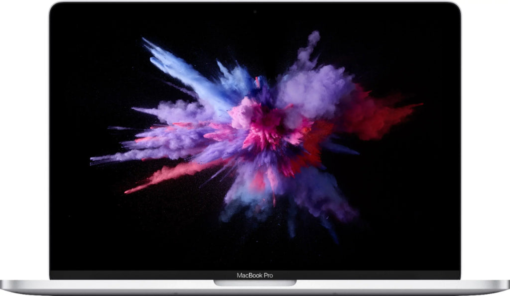 MacBook Pro 13-inch (i5 1.4GHz, 128GB SSD) (Mid 2019, MUHQ2LL/A) - Silver Bundle with Jet Zipper Sleeve + Laptop Starter Kit + Cleaning Kit (Refurbished)