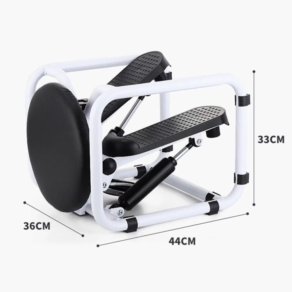 ,multifunctional fitness stepper workout home,electronic display exercise s,stepping machine mute fitness stainless steel,household leg arm full body Ebony