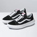 Vans Old Skool Overt CC VN0A7Q5EBA2 Unisex Ebony & White Canvas Skate Shoes B472 (5)