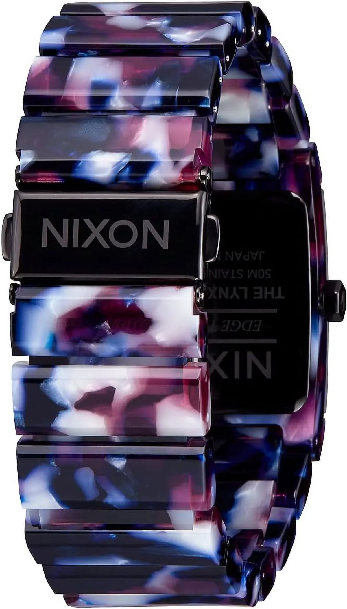 Nixon Lynx Acetate Quartz Jet Dial Ladies Watch A1259-2336-00