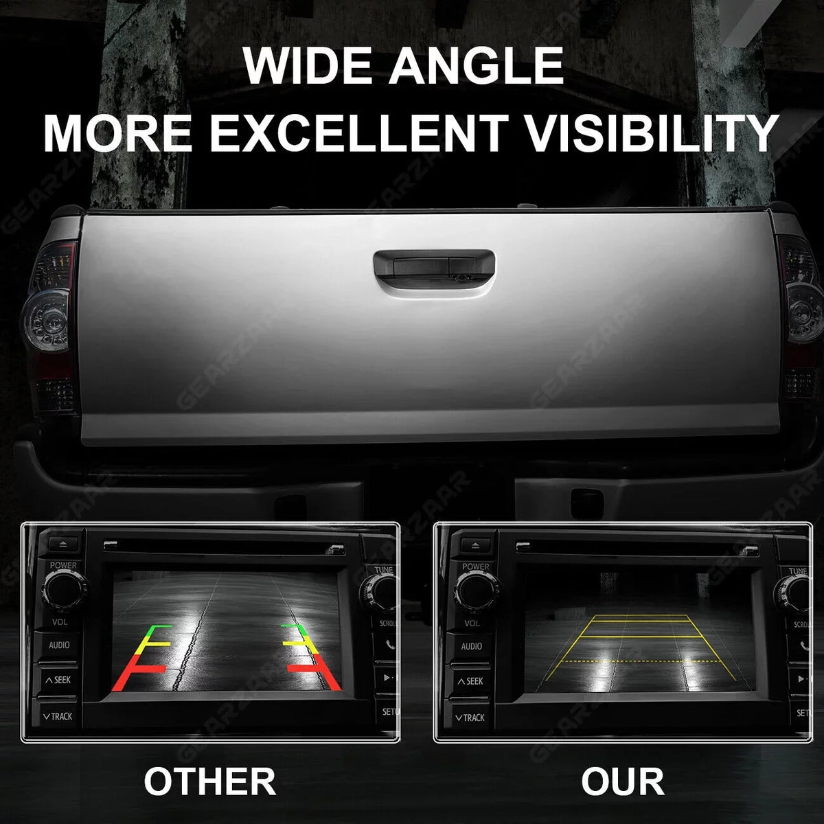 For Tacoma 2005-2014 2006 2007 2008 09 Taiate Handle with Backup Camera