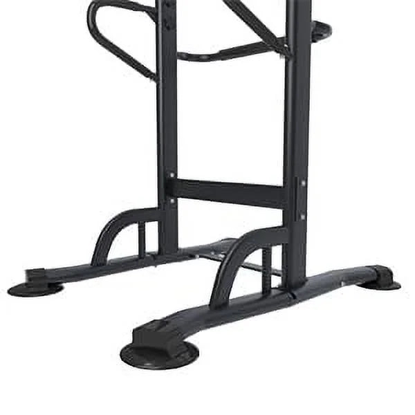 Wellynap Power Tower Pull up Bar, Height Adjustable Strength Training Workout Equipment - Jet