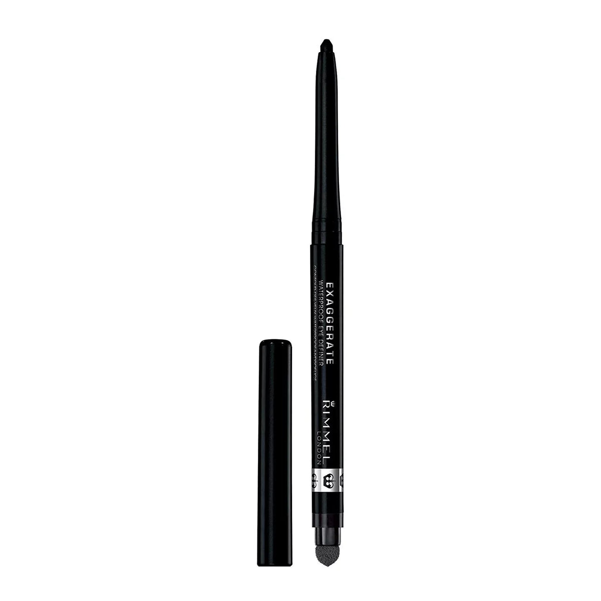 Pack of (12) Rimmel Exaggerate Waterproof Eye Definer Jet 0.009 Ounces
