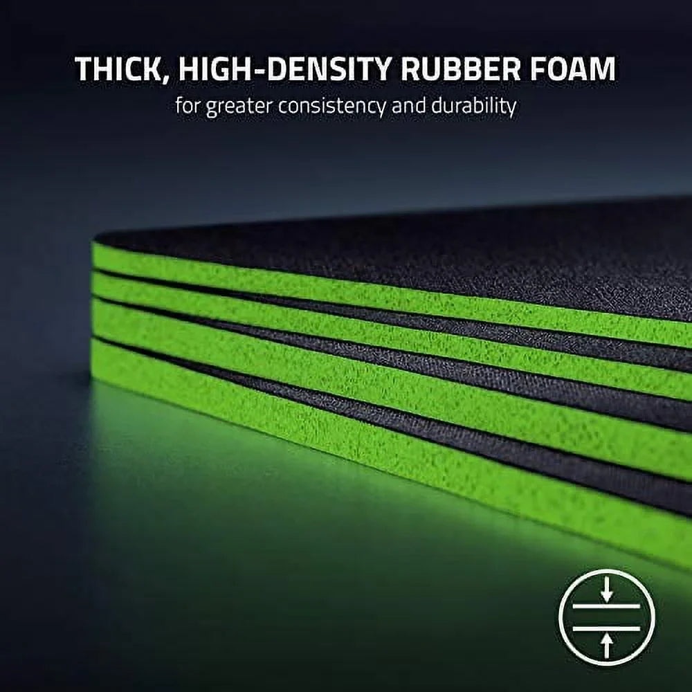 Razer Gigantus v2 Cloth Gaming Mouse Pad (Medium): Thick, High-Density Foam - Non-Slip Base - Classic Dark