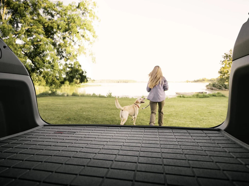 WeatherTech Cargo Trunk Liner compatible with X3 28d, X3 28i, X3 35i - Behind 2nd Row Seating Grey