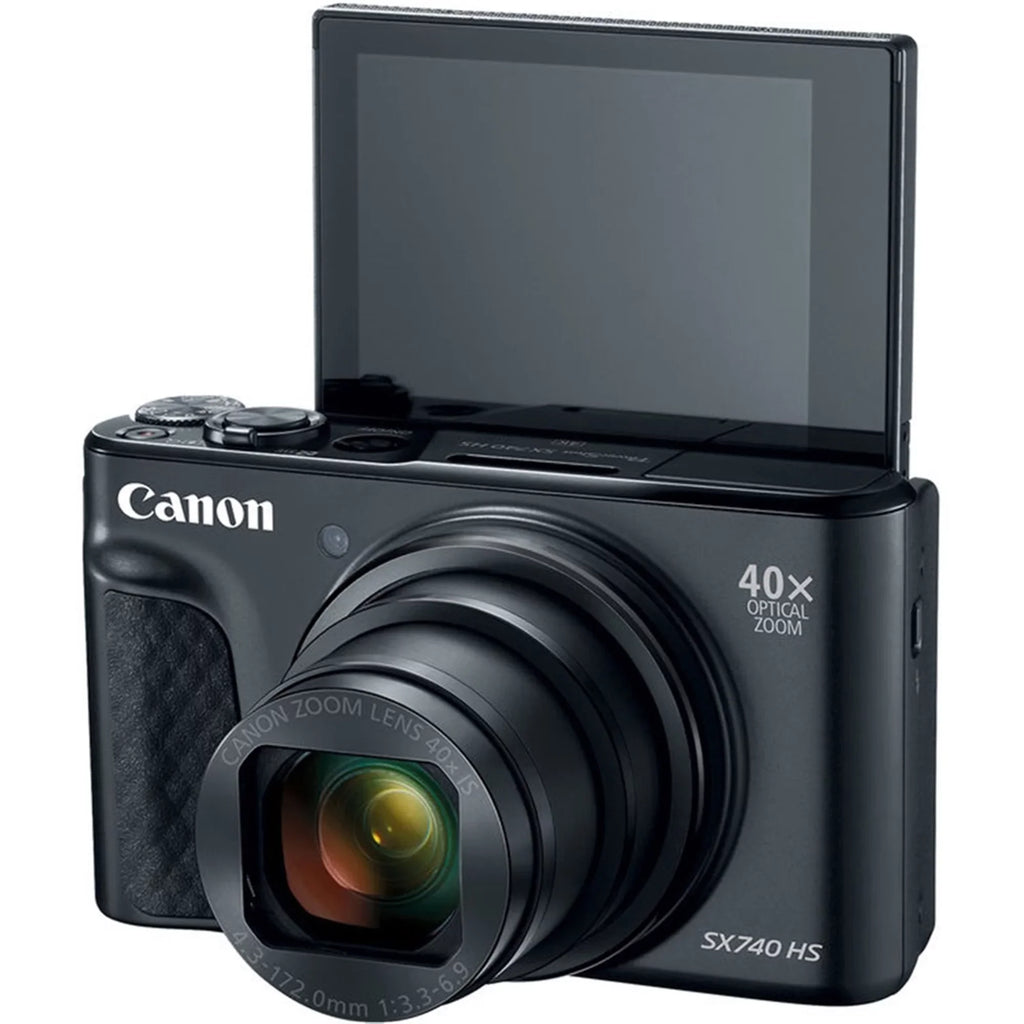PowerShot SX740 HS 20.3MP Digital Camera Jet with 64GB Memory card