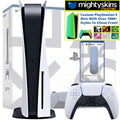 PlayStation 5 Disk Console Bundle With PS5 Media Remote & MightySkins Custom PS5 Skin Voucher Limited Edition Bundle