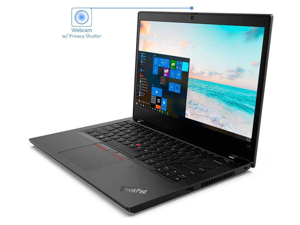 ThinkPad L14 Gen 2 Laptop, 14" IPS FHD Display, Core i5-1135G7 Upto 4.2GHz, 32GB RAM, 256GB NVMe SSD, HDMI, Thunderbolt , DisplayPort via USB-C, Wi-Fi, Bluetooth, Windows 10 Pro