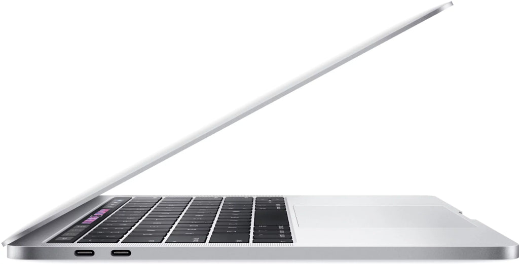 MacBook Pro 13-inch (i5 1.4GHz, 128GB SSD) (Mid 2019, MUHQ2LL/A) - Silver Bundle with Jet Zipper Sleeve + Laptop Starter Kit + Cleaning Kit (Refurbished)