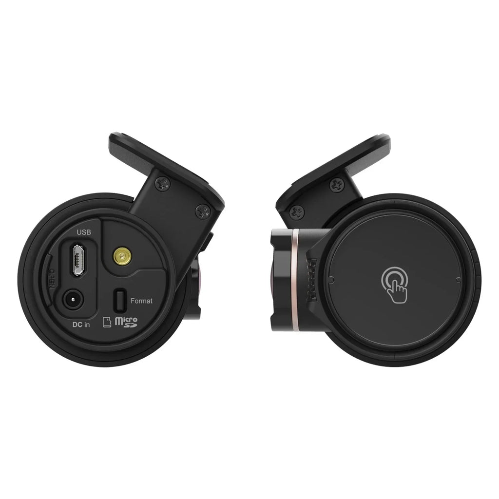 Ebony Dash Cam Front DR970X-1CH Plus | 4K UHD Cloud Dashcam | Starvis 2 CMOS Sensor | Built-in Wi-Fi, GPS, Parking Mode | LTE and Mobile Hotspot via Optional LTE Module