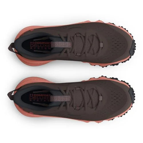Under Armour Women's Charged Maven Trail, (200) Fresh Dark Red, 6, US