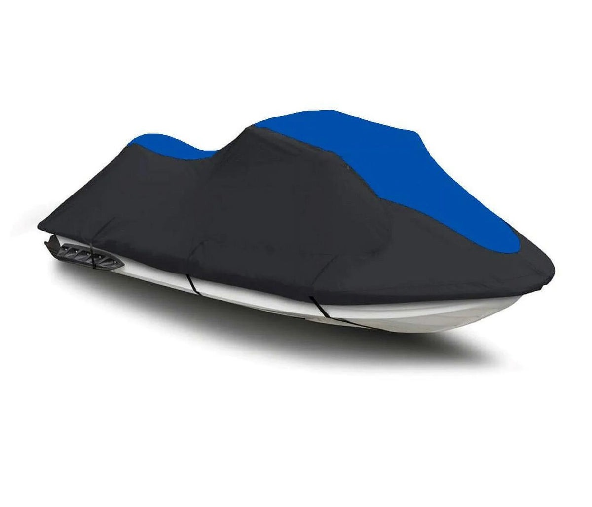 Ebony / BLUE HEAVY-DUTY, JET SKI COVER Compatible for 3 SEAT UP TO 129" LENGTH Compatible for YAMAHA SEA DOO POLARIS HONDA