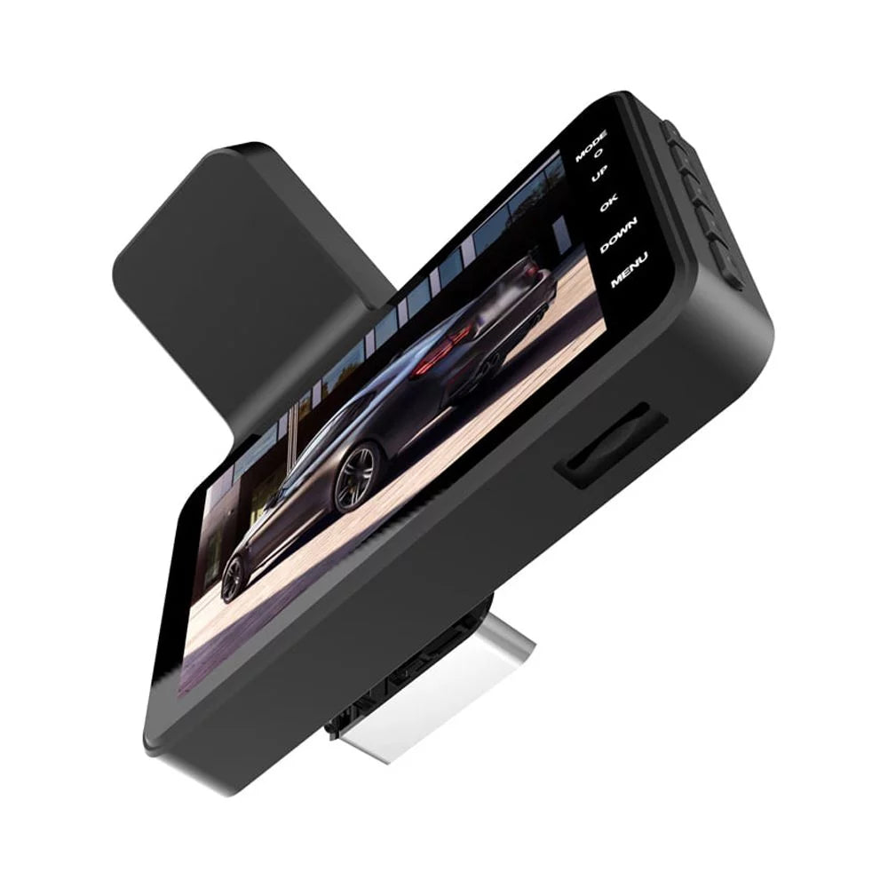 moobody Enhanced Dash Camera with 1080P DVR, 4 Inch Car Dashcam Driving Recorder, 170° Wide Angle, Touchscreen