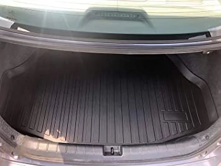 Premium Cargo Liner for Honda Accord EX EX-L Touring Sedan 4-Door 2023 - Custom Fit Car Trunk Mat - All Season Ebony Cargo Mat - 3D Shaped Laser Measured Trunk Liners for Honda Accord Hybrid