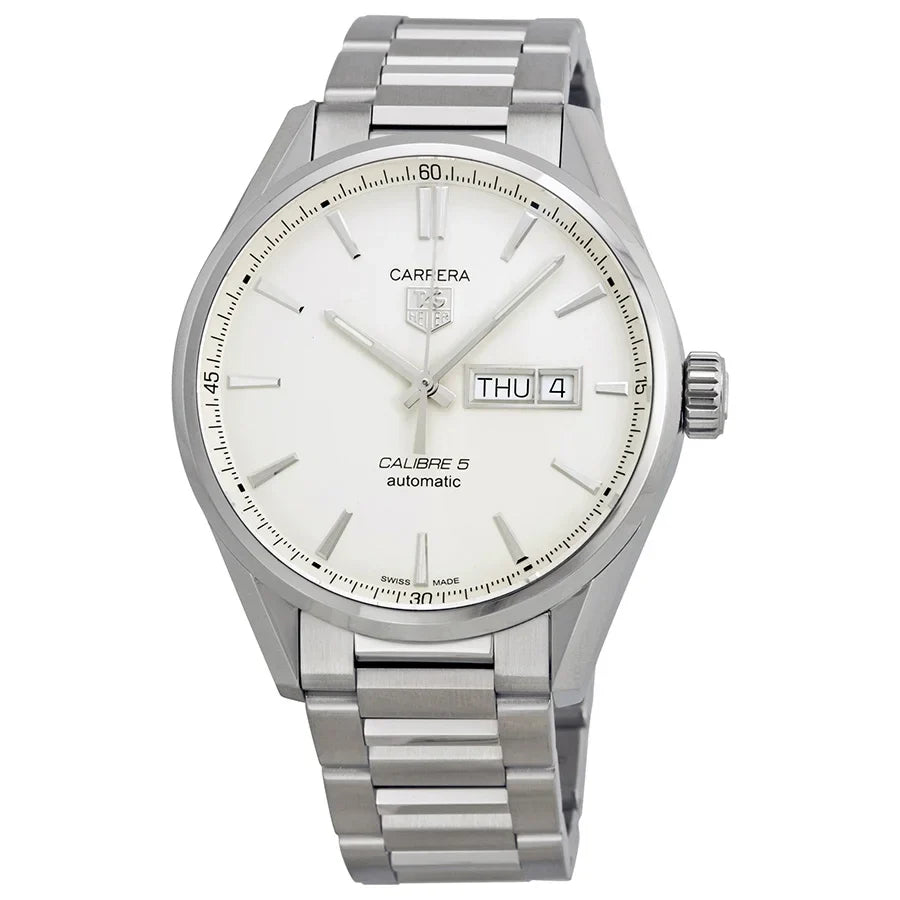Carrera Automatic Silver Dial Men's Watch WAR201BBA0723