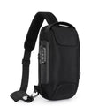 Steam Deck Carrying Case & NIntendo Switch Carrying Bag- Steam Console Carrying Chest Bag for Gamer-Chest Bag with Lock for Gaming Accessoreis Jet
