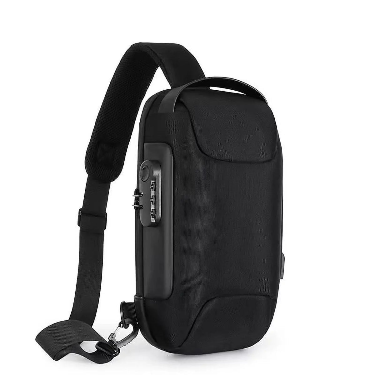 Steam Deck Carrying Case & NIntendo Switch Carrying Bag- Steam Console Carrying Chest Bag for Gamer-Chest Bag with Lock for Gaming Accessoreis Jet
