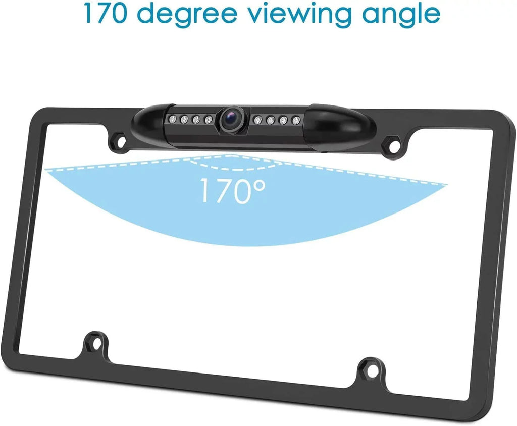 Backup Camera Rearview License Plate Frame for XAV-AX5500 XAVAX5500 Dark