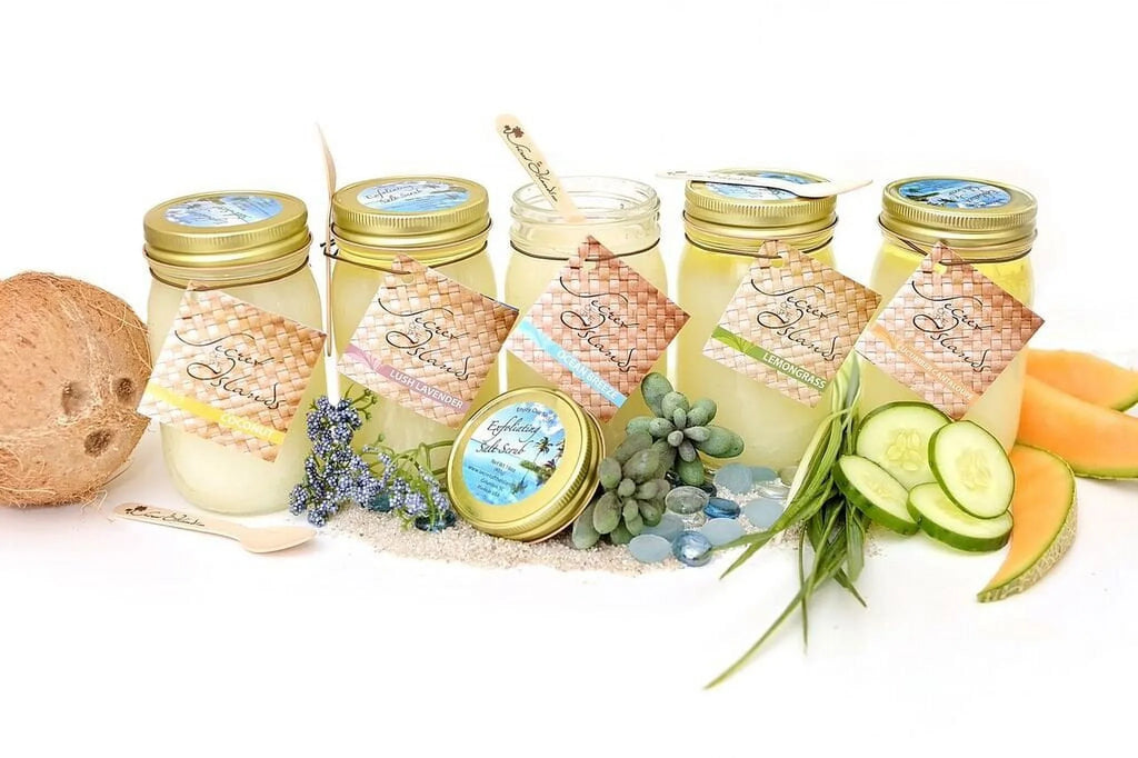Secret of the Islands Coconut Salt Scrub 16oz