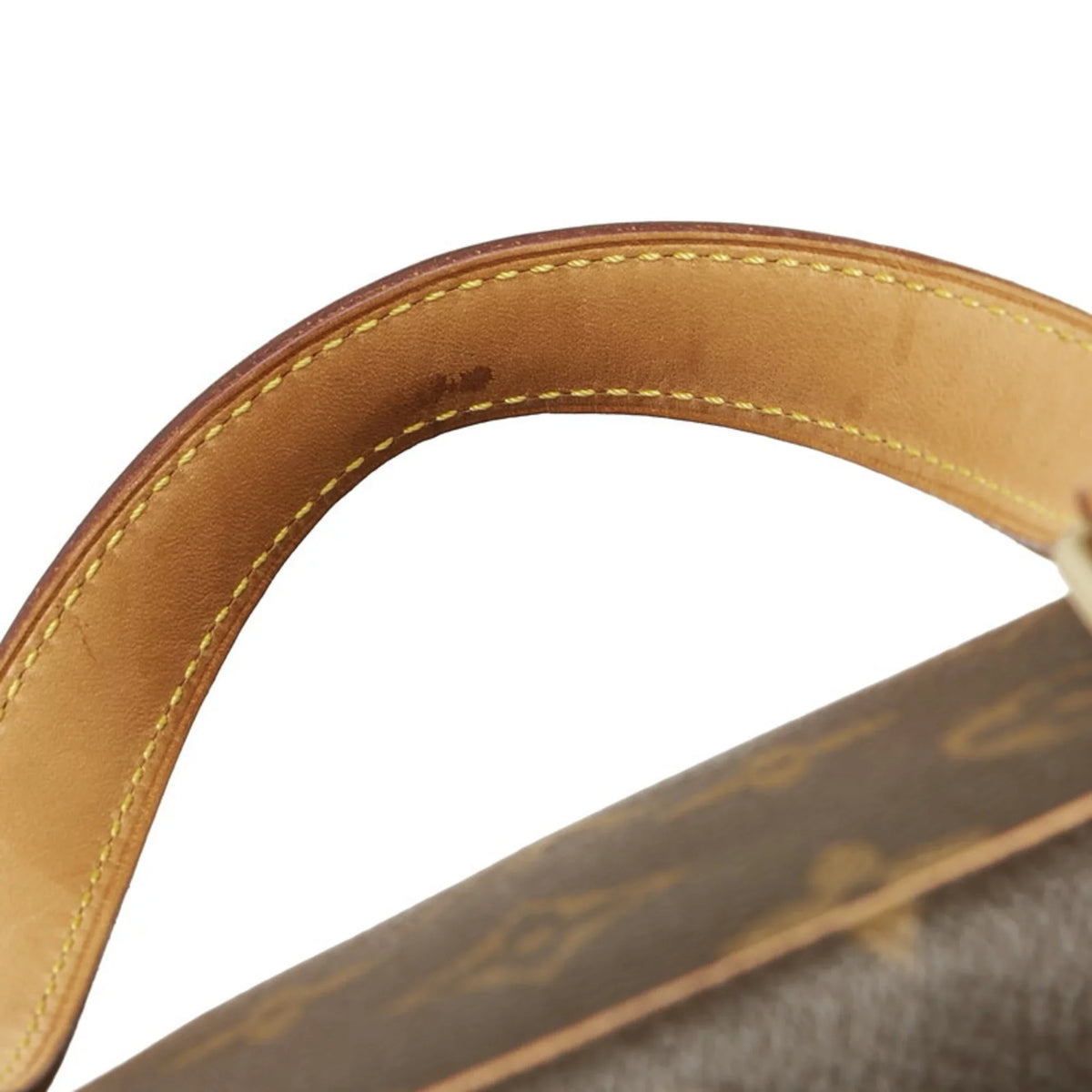 Pre-Owned Louis Vuitton Monogram Exantry Cite Handbag M51161 Brown Plastic Leather Ladies LOUIS VUITTON (Good)