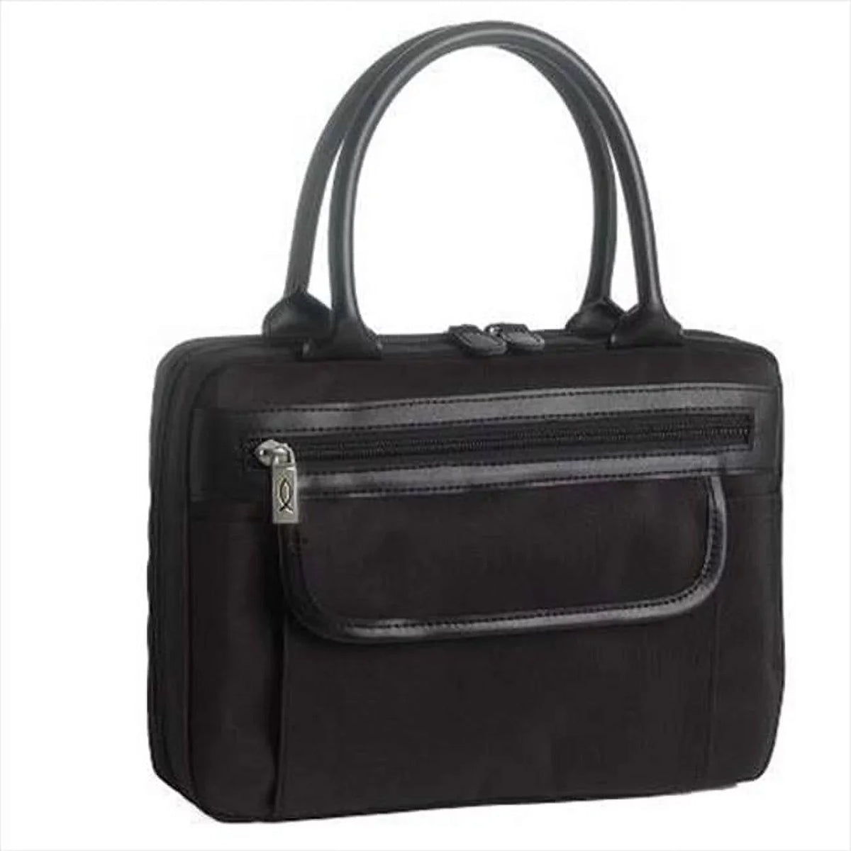 10424 Bi Cover Microfiber Handbag Womensdake Xxl Dark