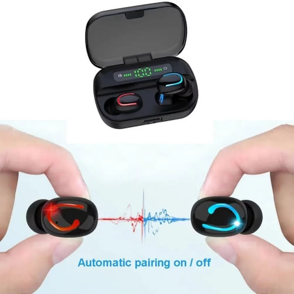 Earbuds Wireless TWS Headphones Earphones True Wireless Stereo Headset J9X for Galaxy TabPRO 8.4 Tab 3 8.0 7.0 4 10.1 SM-T530 2 10.1, S5 Active, S10 5G On5 Note 9 8 5 NotePRO 12.2 4 3
