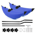 ametoys Kayak Plastic Inflatable Outrigger Float with Sidekick Arms Rod Kayak Boat Fishing Standing Float Stabilizer System Kit