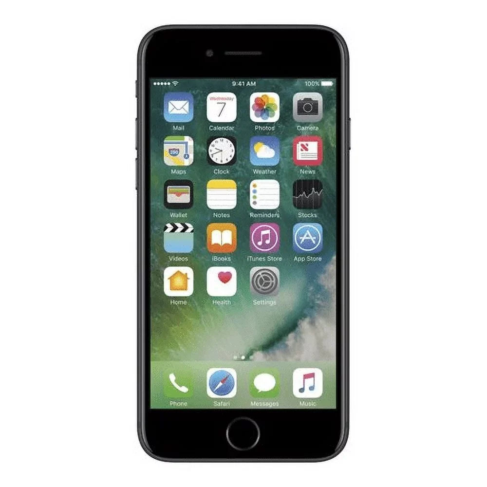 Restored iPhone 7 128GB Dark (AT&T Locked) Smartphone (Refurbished)
