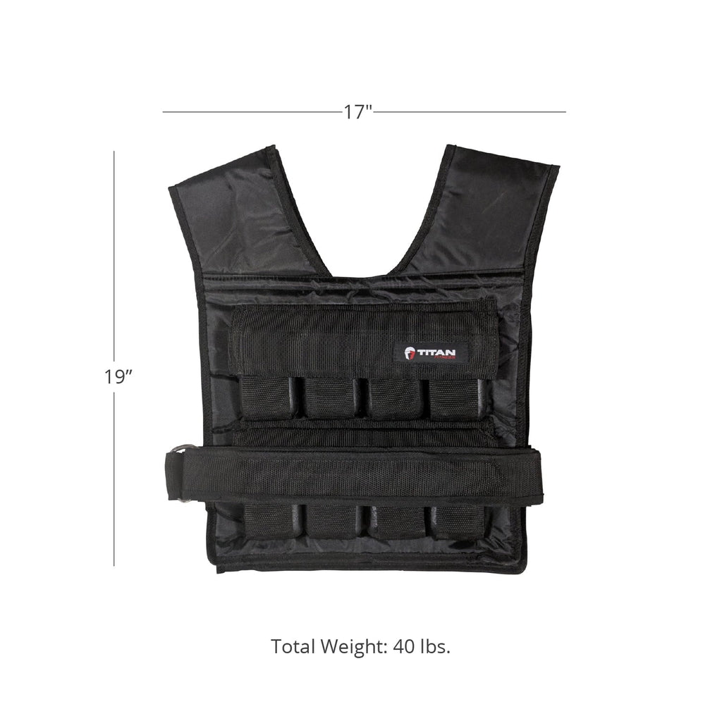 Titan Fitness 40 lb. Adjustable Mass Vest