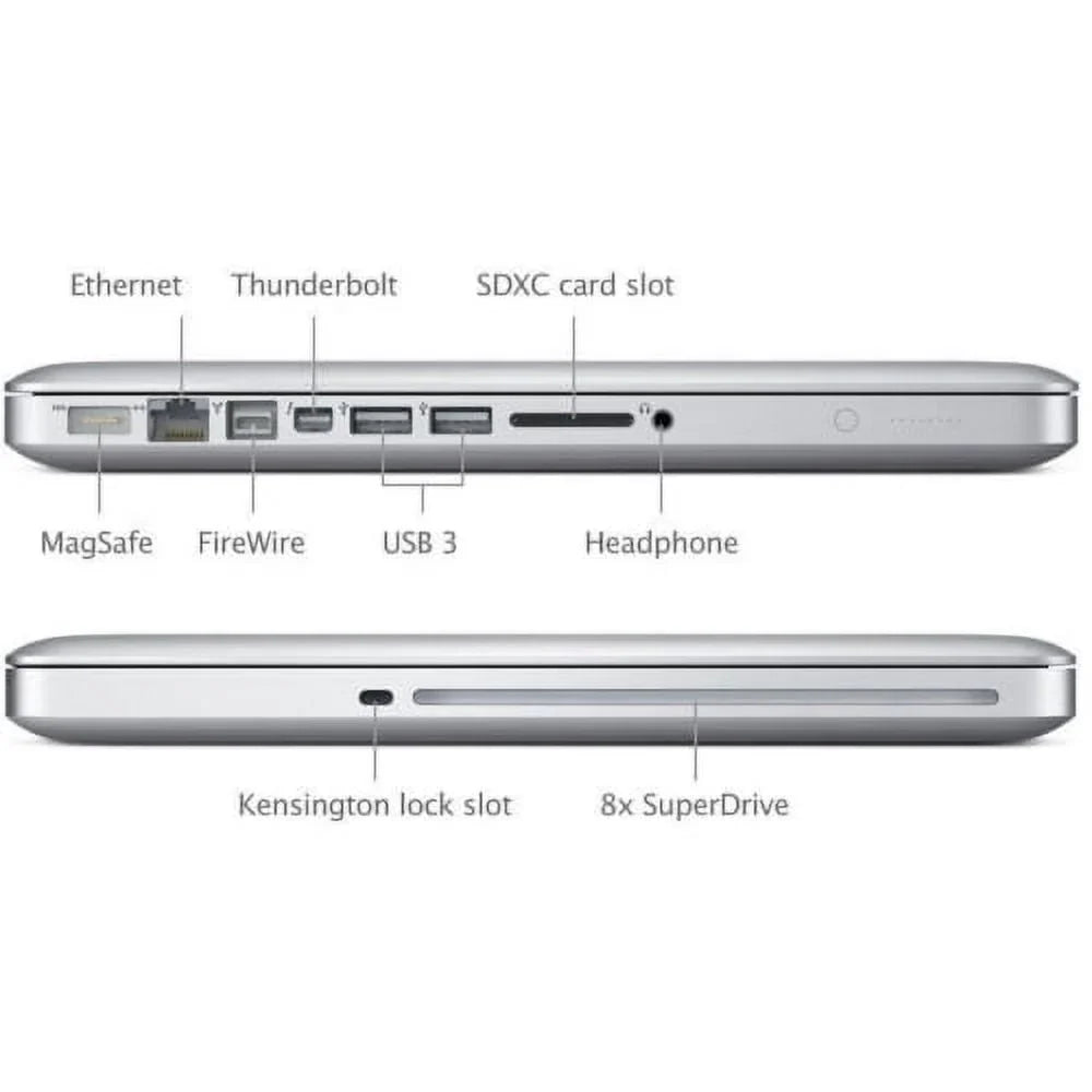 Restored MacBook Pro Core i5 2.5GHz 4GB RAM 256GB HD 13 - MD101LL/A (Refurbished)
