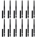 Pack of (12) Rimmel Exaggerate Waterproof Eye Definer Jet 0.009 Ounces
