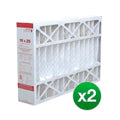 REP Pleated Air Filter For Honeywell FC100A1029 AC 16x25x4 MERV 11 (2 Pack)
